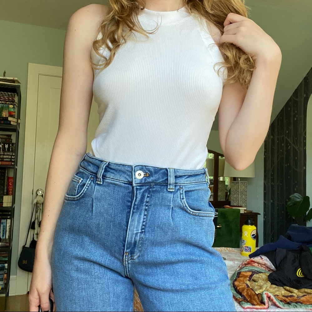 Boyfriend denim